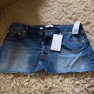 New with tags Forever 21 denim miniskirt